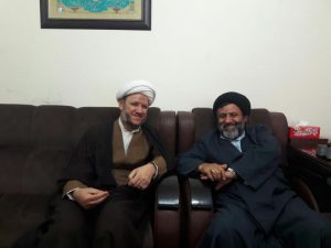 دیدار امام جمعه کارون با مدیر کل کتابخانه های استان خوزستان