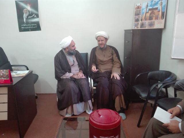 دیدار نماینده ولی فقیه در جهاد کشاورزی استان با امام جمعه کارون