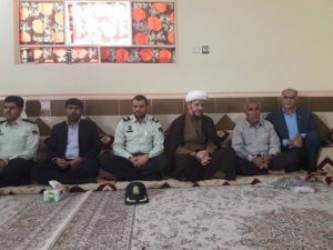 دیدار امام جمعه شهرستان کارون و مسئولان با جانبازان این شهرستان