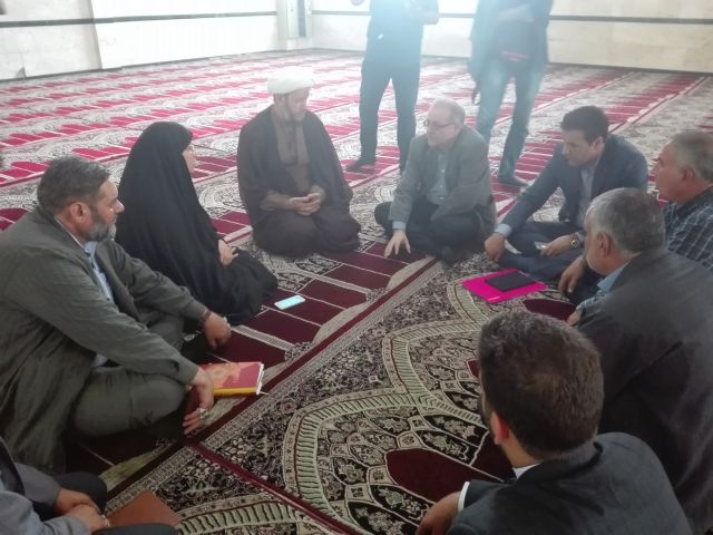 دیدار مدیرعامل شرکت آبفا کلانشهر اهواز با امام جمعه کارون