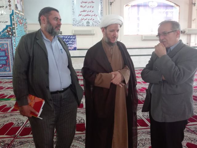 دیدار مدیرعامل شرکت آبفا کلانشهر اهواز با امام جمعه کارون