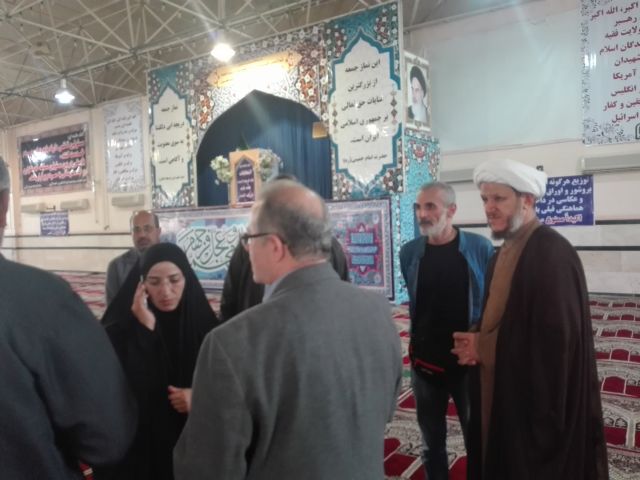 دیدار مدیرعامل شرکت آبفا کلانشهر اهواز با امام جمعه کارون