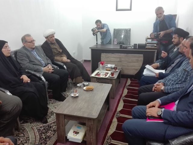 دیدار مدیرعامل شرکت آبفا کلانشهر اهواز با امام جمعه کارون