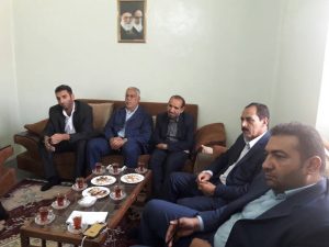 دیدار منتخبین شورای شهر کوت عبدالله با امام جمعه کارون