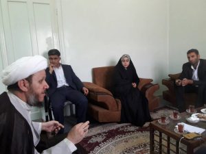 دیدار منتخبین شورای شهر کوت عبدالله با امام جمعه کارون