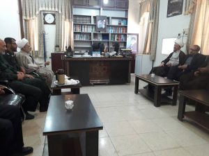 گزارس تصویری/دیدار امام جمعه کارون با مسئول نمایند ولی فقیه در سپاه استان