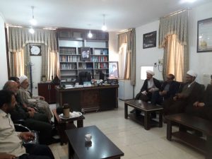 گزارس تصویری/دیدار امام جمعه کارون با مسئول نمایند ولی فقیه در سپاه استان