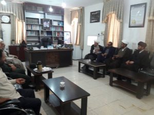 گزارس تصویری/دیدار امام جمعه کارون با مسئول نمایند ولی فقیه در سپاه استان