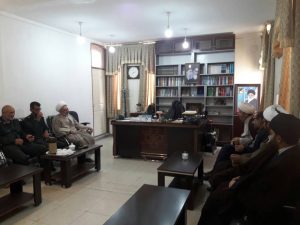 گزارس تصویری/دیدار امام جمعه کارون با مسئول نمایند ولی فقیه در سپاه استان