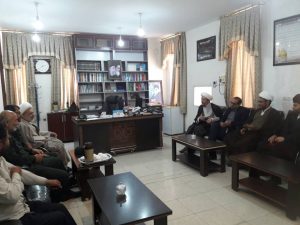 گزارس تصویری/دیدار امام جمعه کارون با مسئول نمایند ولی فقیه در سپاه استان