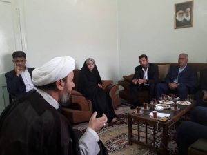 دیدار منتخبین شورای شهر کوت عبدالله با امام جمعه کارون