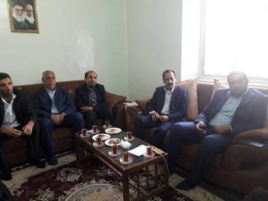 دیدار منتخبین شورای شهر کوت عبدالله با امام جمعه کارون