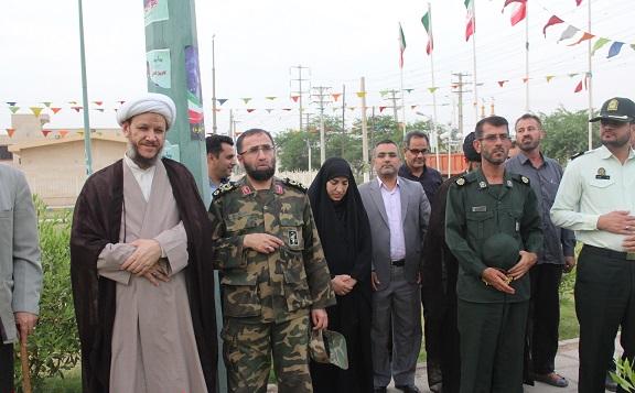 گزارش تصویری/بررسی و جانمایی تدفین سه شهید گمنام در شهرستان کارون