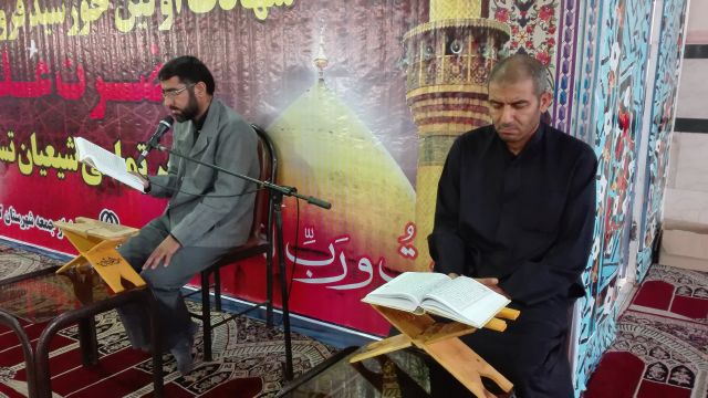 گزارش تصویری/ختم جزء 21قرآن کریم در مصلی نمازجمعه کارون