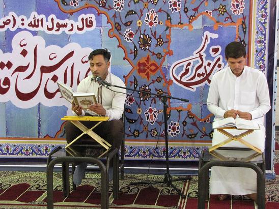 گزارش تصویری/ختم جزء هفتم قرآن کریم در مصلی نمازجمعه کارون