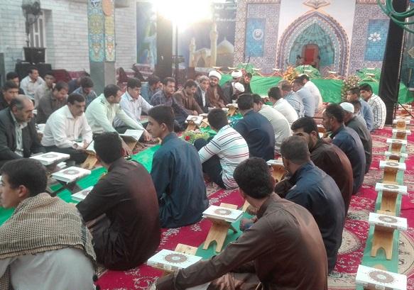 گزارش تصویری/مراسم باشکوه جمع خوانی قرآن در شهرستان کارون برگزار شد