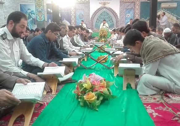 گزارش تصویری/مراسم باشکوه جمع خوانی قرآن در شهرستان کارون برگزار شد