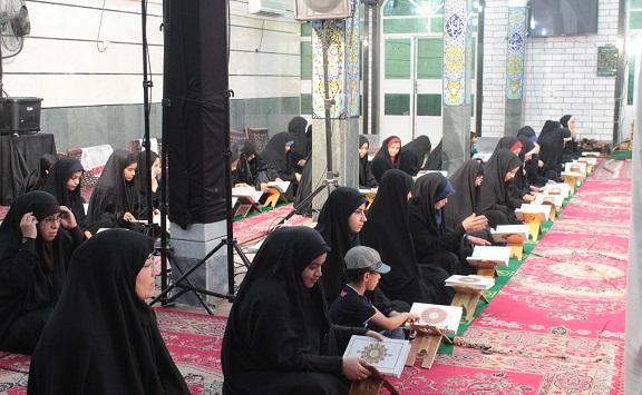 گزارش تصویری/مراسم باشکوه جمع خوانی قرآن در شهرستان کارون برگزار شد