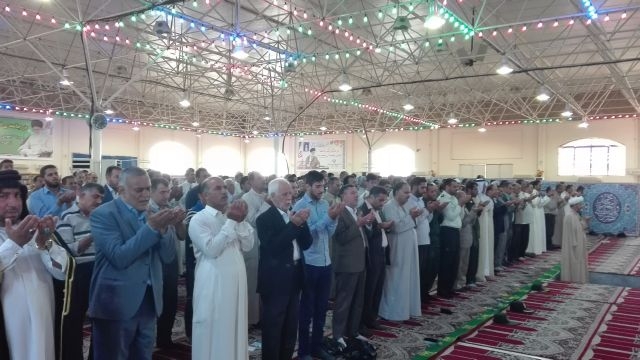 گزارش تصویری/نماز عید فطر در شهرستان کارون