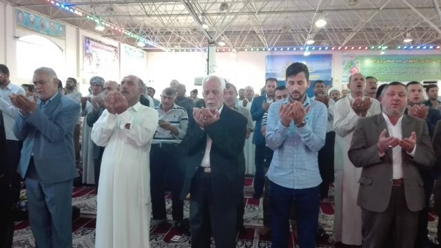 گزارش تصویری/نماز عید فطر در شهرستان کارون