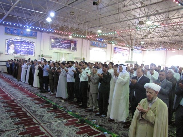 گزارش تصویری/نماز عید فطر در شهرستان کارون