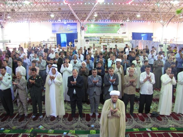 گزارش تصویری/نماز عید فطر در شهرستان کارون