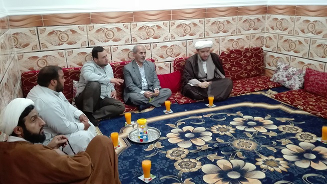 دیدار امام جمعه از اعضای ستاد نمازجمعه کارون به مناسبت عید فطر