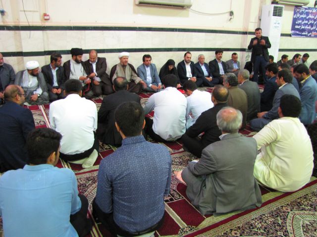 نشست امام جمعه کارون با مردم و نماینده مردم در مجلس شورای اسلامی