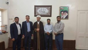 دیدار بخشدار مرکزی واعضای شورای روستا