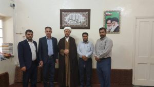 دیدار بخشدار مرکزی واعضای شورای روستا