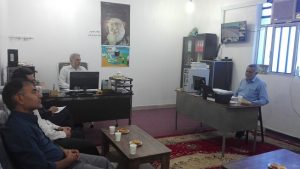 جلسه اعضای ستاد
