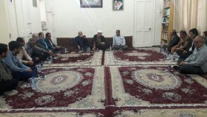دیدار اعضای شورای نگهبان شهرستان با امام جمعه کارون
