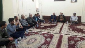 دیدار اعضای شورای نگهبان شهرستان با امام جمعه کارون