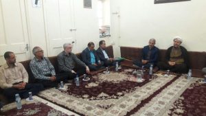 دیدار اعضای شورای نگهبان شهرستان با امام جمعه کارون