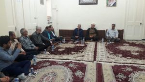 دیدار اعضای شورای نگهبان شهرستان با امام جمعه کارون