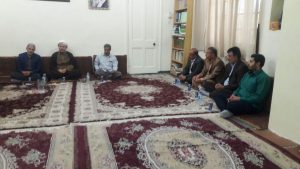 دیدار اعضای شورای نگهبان شهرستان با امام جمعه کارون