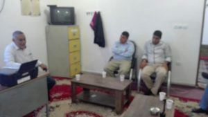 نشست مسئول ستاد نمازجمعه کارون با مسئولین خدمات شهرداری کوت عبدالله