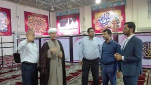 بازدید امام جمعه کارون از روند آماده سازی مکان هشتمین جشنواره بین المللی شعر رضوی