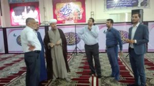 بازدید امام جمعه کارون از روند آماده سازی مکان هشتمین جشنواره بین المللی شعر رضوی