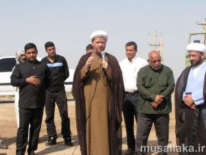 کلنگ زنی و آغاز عملیات ساخت قبرستان بقیع شهرستان کارون