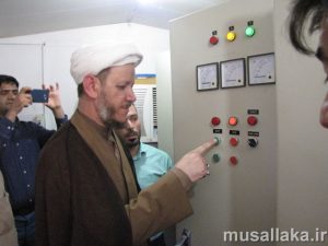 افتتاح پروژه انتقال آب خام شهرداری کوت عبدالله