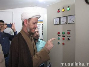 افتتاح پروژه انتقال آب خام شهرداری کوت عبدالله