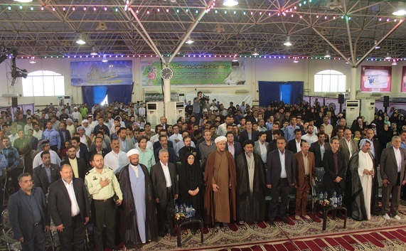 گزارش تصویری/افتتاحیه هشتمین جشنواره بین المللی شعر رضوی به زبان عربی در شهرستان کارون