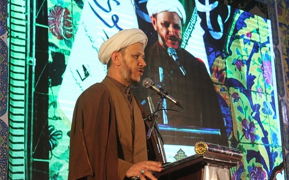 گزارش تصویری/افتتاحیه هشتمین جشنواره بین المللی شعر رضوی به زبان عربی در شهرستان کارون