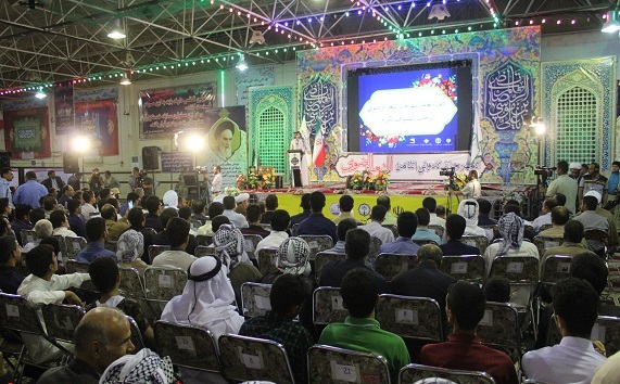 گزارش تصویری/افتتاحیه هشتمین جشنواره بین المللی شعر رضوی به زبان عربی در شهرستان کارون
