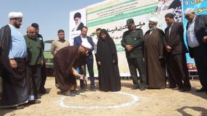 کلنگ زنی و آغاز عملیات ساخت قبرستان بقیع شهرستان کارون