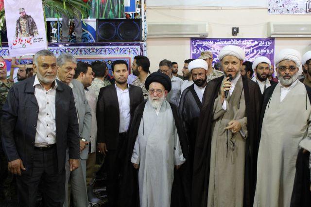 تشییع پیکر شهید مدافع حرم سجاد باوی در شهرستان کارون