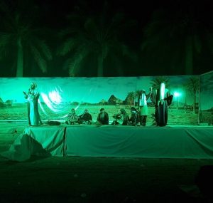 بازسازی واقعه غدیر در شهرستان کارون با حضور امام جمعه
