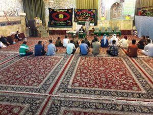 حضور امام جمعه در اوردوی زیادتی مشهد