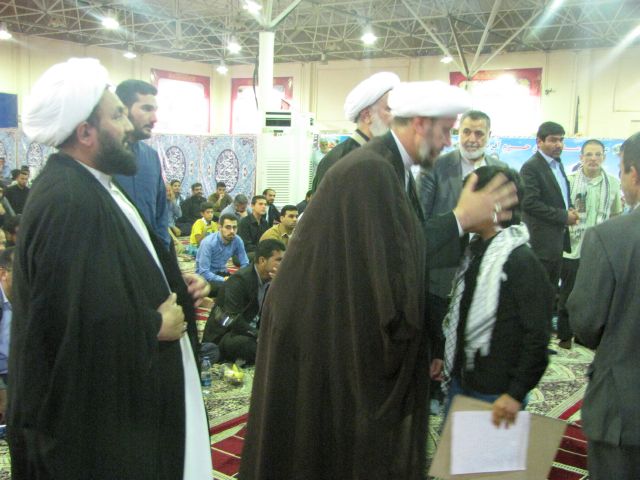 مراسم چهلمین روز شهادت سجاد باوی در شهرستان کارون برگزار شد